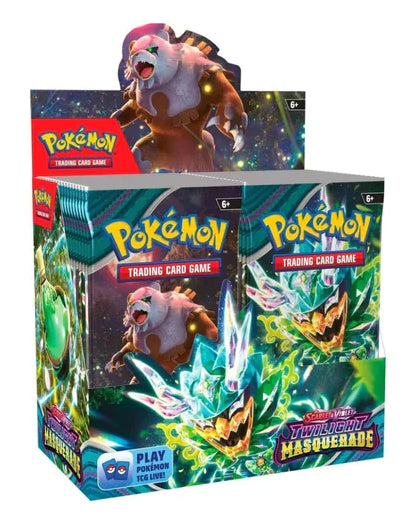 Pokemon TCG: Scarlet & Violet - Twilight Masquerade Booster Display