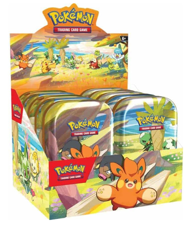 Pokemon TCG: Vibrant Paldea Mini Tin BAM Cards Pokemon TCG: Vibrant Paldea Mini Tin BAM Cards