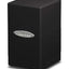 Satin Tower Deck Box: Black