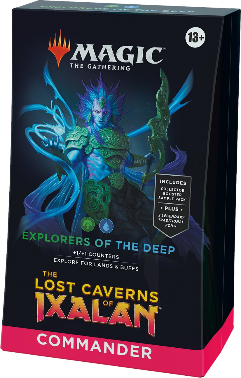 Magic the Gathering CCG: Lost Caverns of Ixalan Commander Deck - Explorers of the Deep