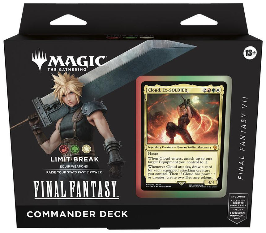 Magic the Gathering CCG: Limit Break - Final Fantasy Commander Deck