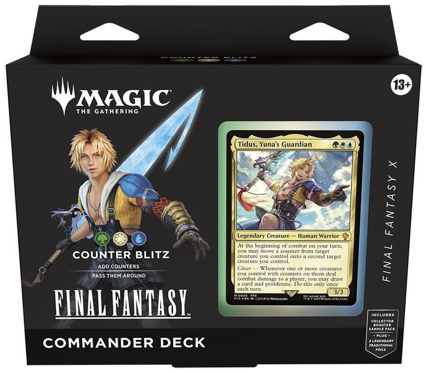 Magic the Gathering CCG: Counter Blitz - Final Fantasy Commander Deck