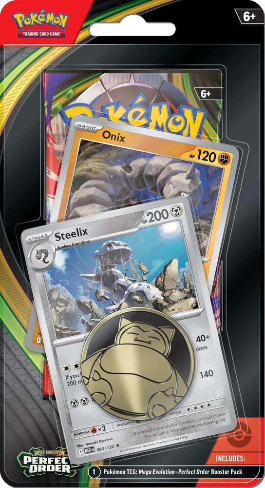 ざ*あ様 未開封_TCG海外限定MEGA EVOLUTION PERFECT O Pokemon TCG: Mega Evolution - Perfect Order Checklane Booster