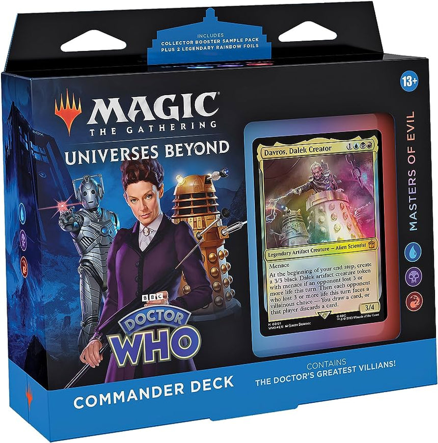 Magic the Gathering CCG: Doctor Who Commander Deck - Masters of Evil