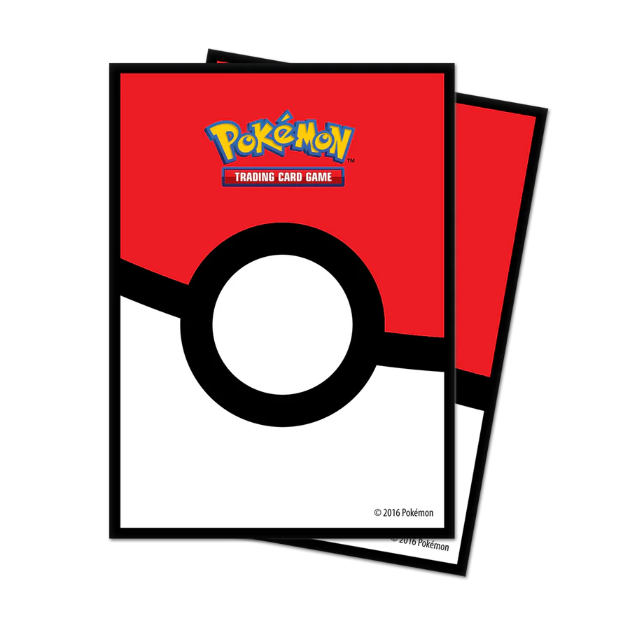 Pokemon Pokeball Deck Protector Sleeves