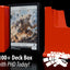 Deck Box: Cardzilla Showcase 100+- Red