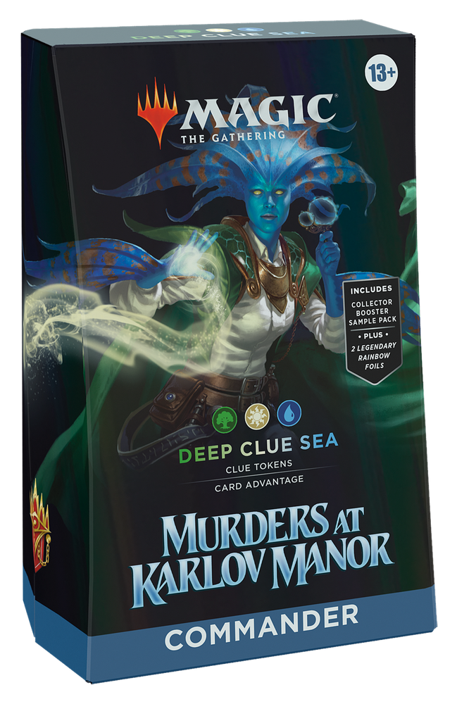 Magic the Gathering CCG: Deep Clue Sea - Commander Deck - Murders at Karlov Manor