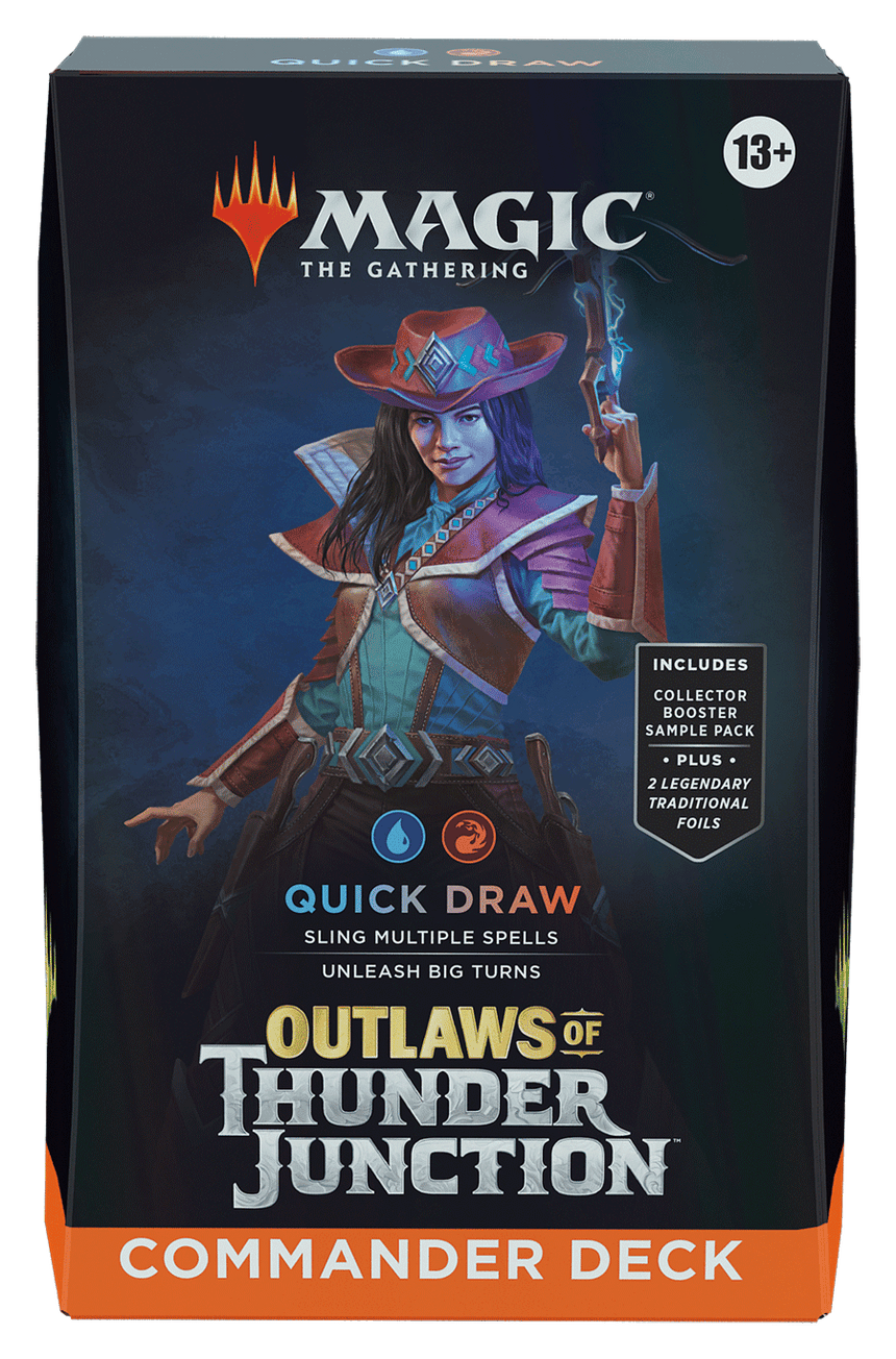 Magic the Gathering CCG: Quick Draw - Outlaws of Thunder Junction Commander Deck