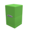 Satin Tower 100+ Deck Box : Lime Green