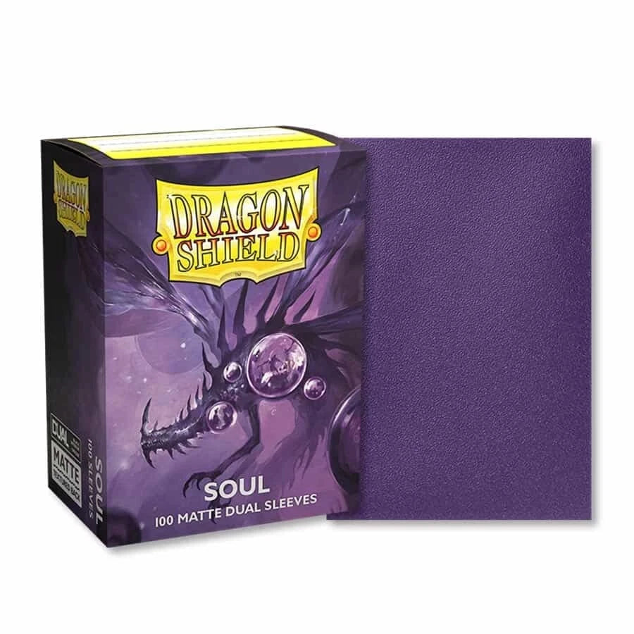 Dragon Shields: (100) Matte Dual - Metallic Purple / Soul – BAM Cards