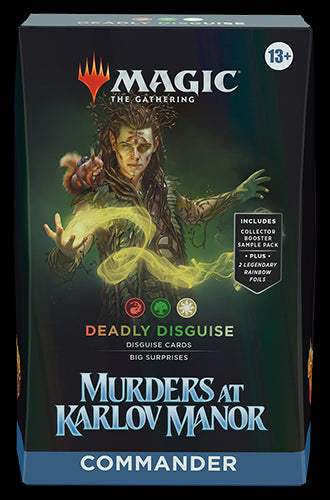 Magic the Gathering CCG: Deadly Disguise - Commander Deck - Murders at Karlov Manor