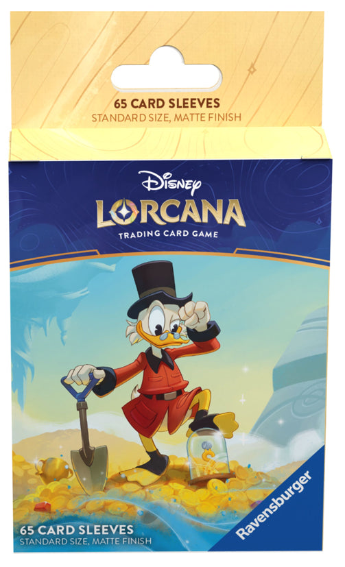 Disney Lorcana Card Sleeves - Into the Inklands - Scrooge McDuck Disney Lorcana Card Sleeves - Into the Inklands - Scrooge McDuck