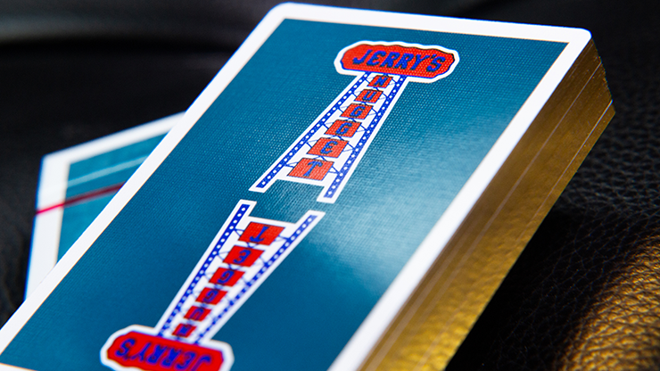 Jerry's Nuggets - Vintage Feel Aqua (Gilded) - BAM Playing Cards (5679020081301)