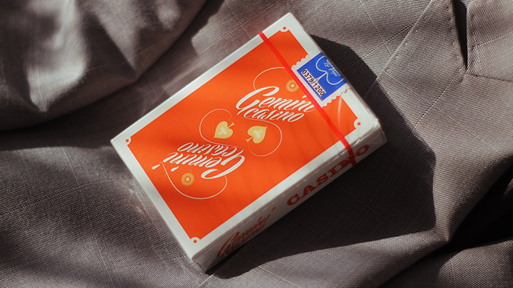 Gemini Casino 1975 Orange - BAM Playing Cards (5623702290581)