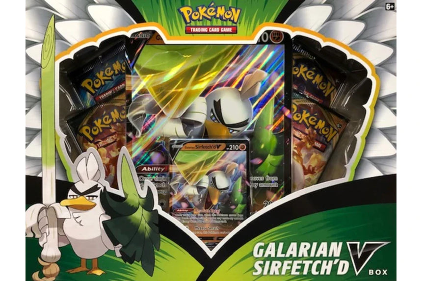 Pokemon TCG: Galarian Sirfetch'd V Box