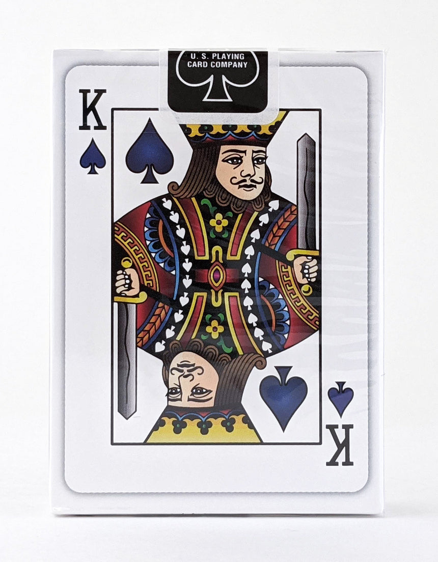 Hessler's Rider Back Blue - BAM Playing Cards (5541820366997)