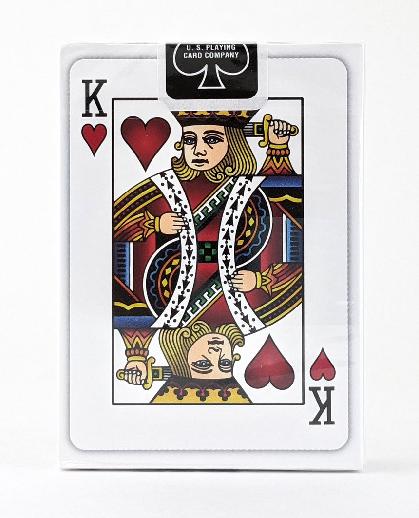 Hessler's Rider Back Red - BAM Playing Cards (5541820366997)