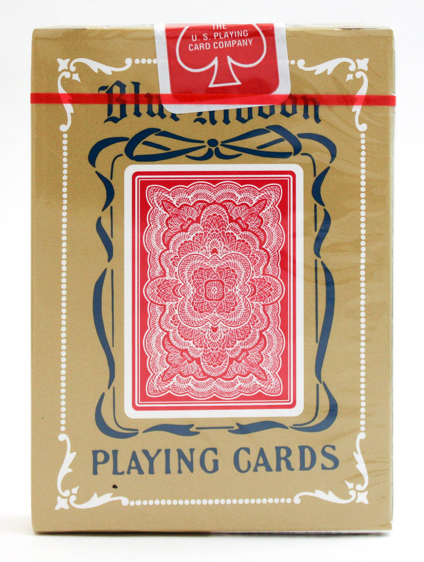 Blue Ribbon - Red - BAM Playing Cards (5618676138133)