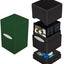 Satin Tower 100+ Deck Box: Forest Green