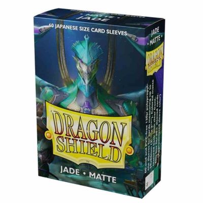 Dragon Shields Japanese: (60) Matte - Jade (7077073354901)