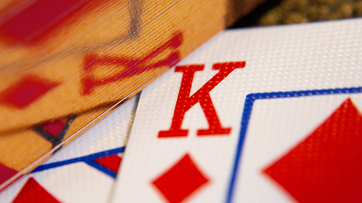 Jerry's Nuggets - Vintage Feel Orange (Gilded) - BAM Playing Cards (5679032893589)