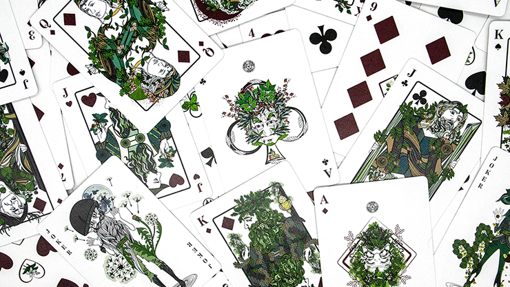 The Green Man Autumn - BAM Playing Cards (5710417690773)