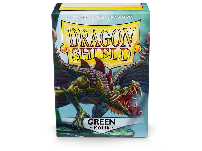 Dragon Shields: (100) Matte Green (7108433445013)