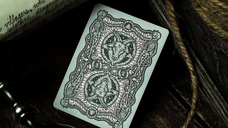 666 Dark Reserves - Silver Foil - BAM Playing Cards (5989353554069)