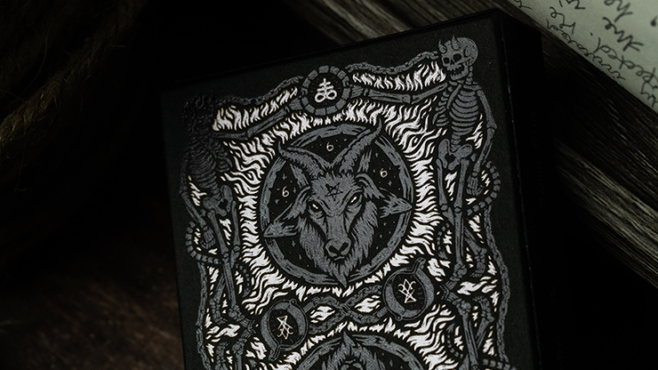 666 Dark Reserves - Silver Foil - BAM Playing Cards (5989353554069)