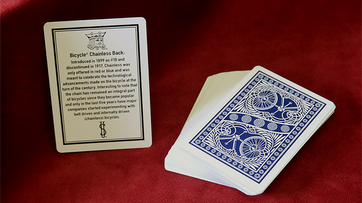 Bicycle Chainless Playing Cards (Blue) - BAM Playing Cards (6467206578325)