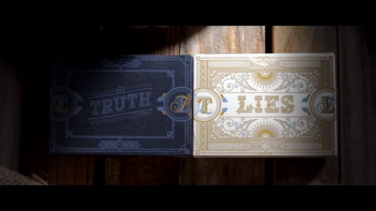 Lies Playing Cards (There is No Beauty in Truth) (7009727053973)