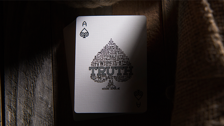 Truth Playing Cards (Lies are Convenient) (7009725907093)
