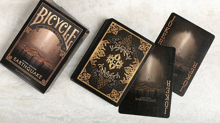 Bicycle Natural Disasters "Earthquake" Playing Cards (6494324719765)