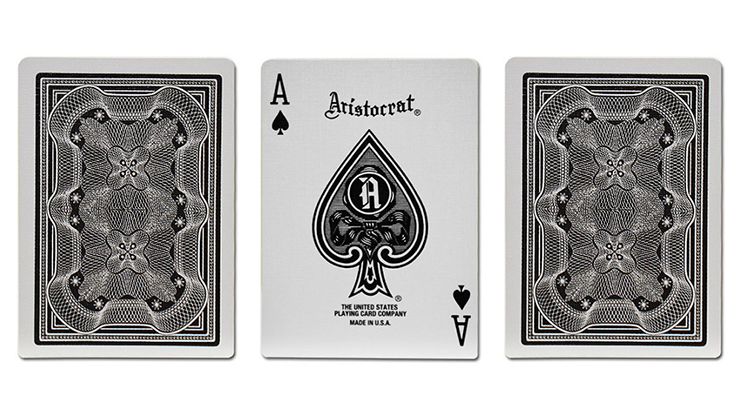 Aristocrat Black Edition Playing Cards - BAM Playing Cards (6431785353365)