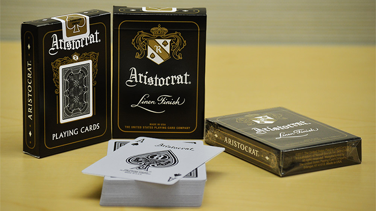 Aristocrat Black Edition Playing Cards - BAM Playing Cards (6431785353365)