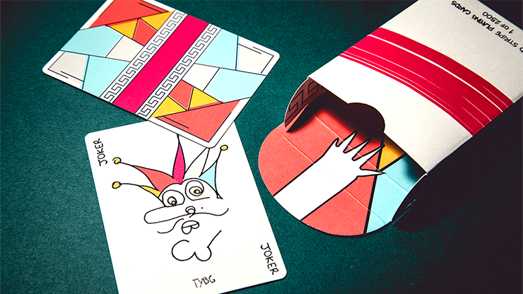 Red Stripe Playing Cards (6750779900053)