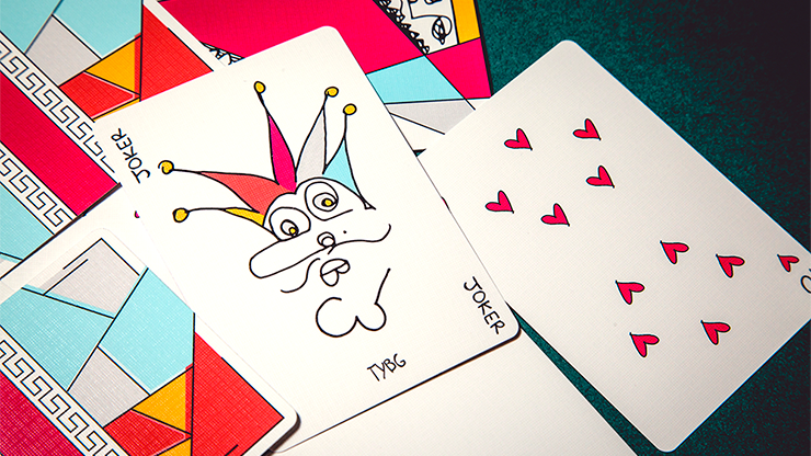 Red Stripe Playing Cards (6750779900053)