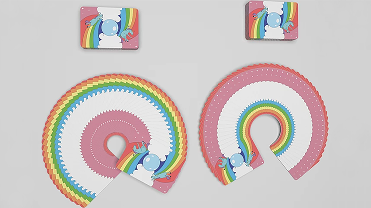 Rainbow Unicorn Fun Time! Playing Cards (6750778818709)