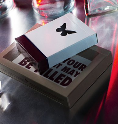 Refill Butterfly Cards Red (2 pack) (6725657624725)