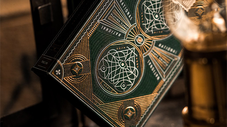 Green National Playing Cards (6306568568981)