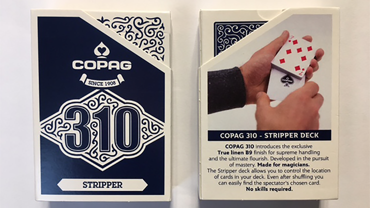 Copag 310 Stripper (Blue) Playing Cards (6681290768533)