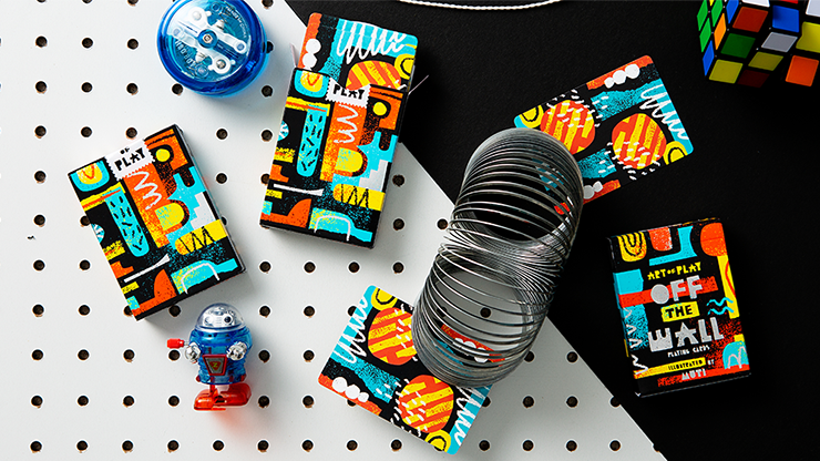 Off the Wall Playing Cards (6307269640341)