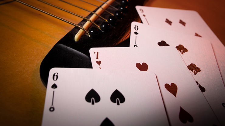 Limited Edition Six Strings Playing Cards (6681294405781)