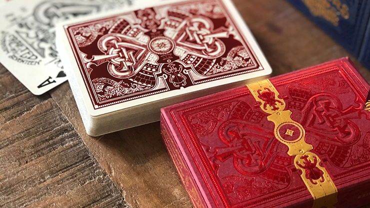 The Parlour Playing Cards (Red) (6467205070997)