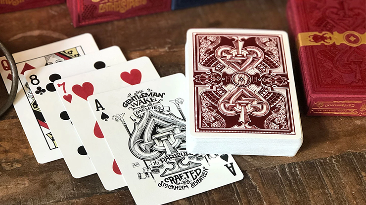 The Parlour Playing Cards (Red) (6467205070997)