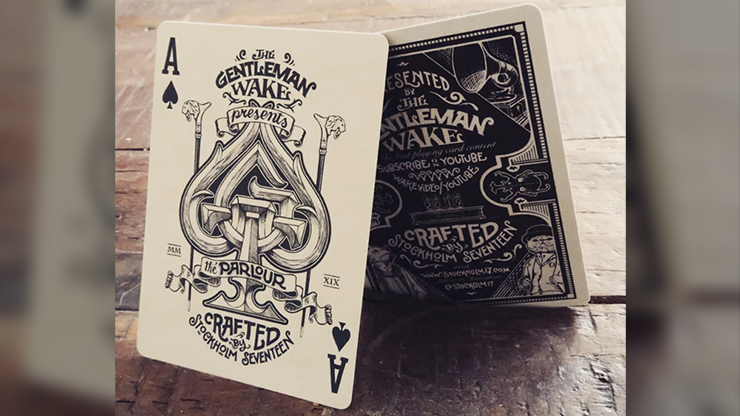 The Parlour Playing Cards (Blue) (6467204382869)