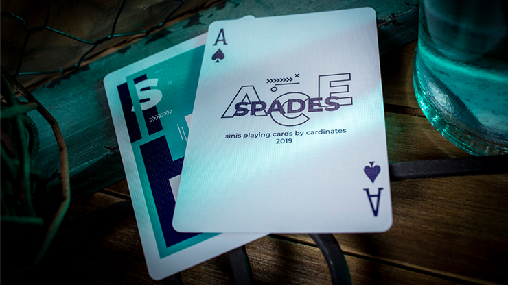 Sinis (Turquoise) Playing Cards (6634899931285)