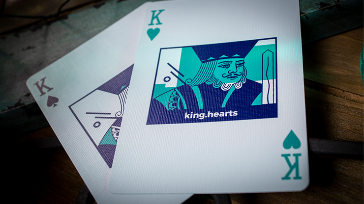 Sinis (Turquoise) Playing Cards (6634899931285)