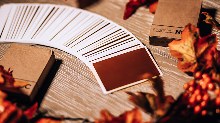 NOC on Wood (Brown) Playing Cards (6750773969045)