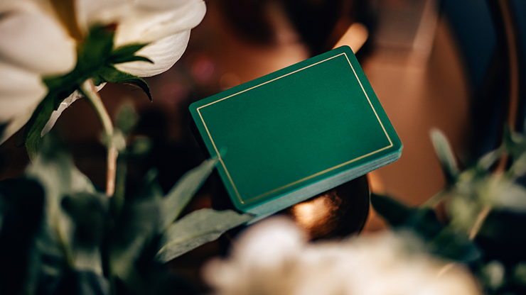 NOC Out: Green and Gold Playing Cards (6531560898709)